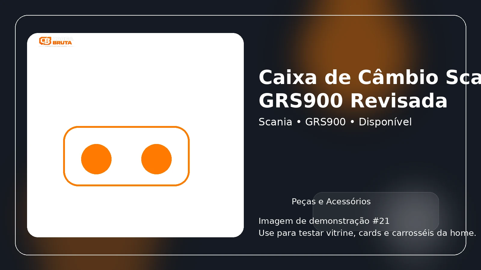 Caixa de Câmbio Scania GRS900 Revisada